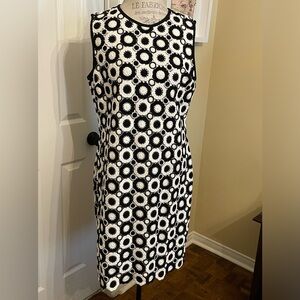 Black and white dress